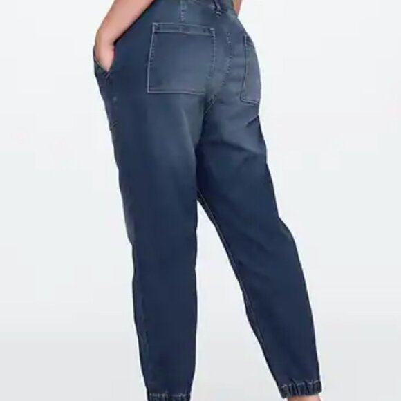 Gap High rise knit women jogger jeans Size Medium - Picture 12 of 12